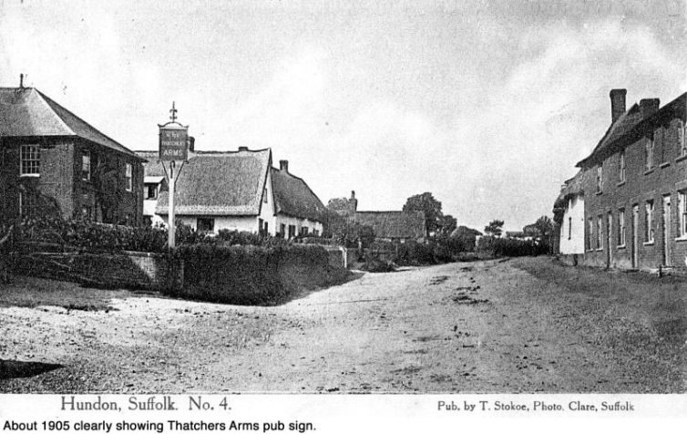 1905 North St Thatchers sign 800